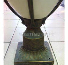 文伟草坪灯_庭院灯A2075 280×550mm规格详解与价格参数