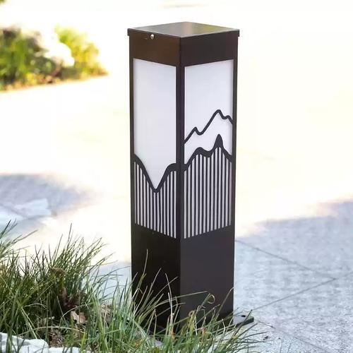 户外led草坪灯户外接电防水草地灯简约小区公园方形景观灯庭院灯